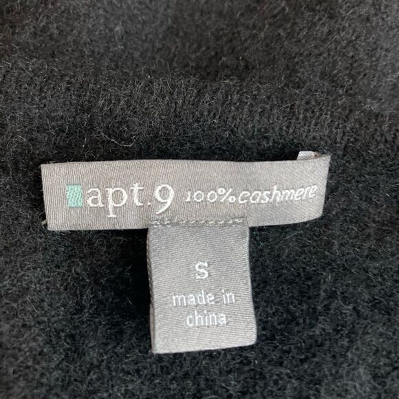 Cashmere Argyle Pattern Button Front Cardigan Size S - Picture 6 of 7